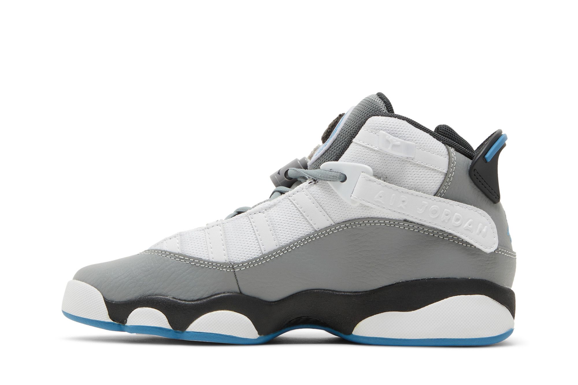 Pre-owned Air Jordan Jordan 6 Rings Gs 'white Particle Grey'