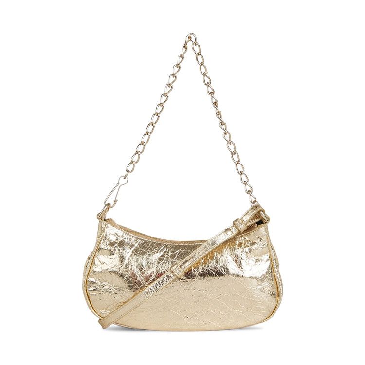 Balenciaga Le Cagole Mini Purse With Chain 'light Gold'