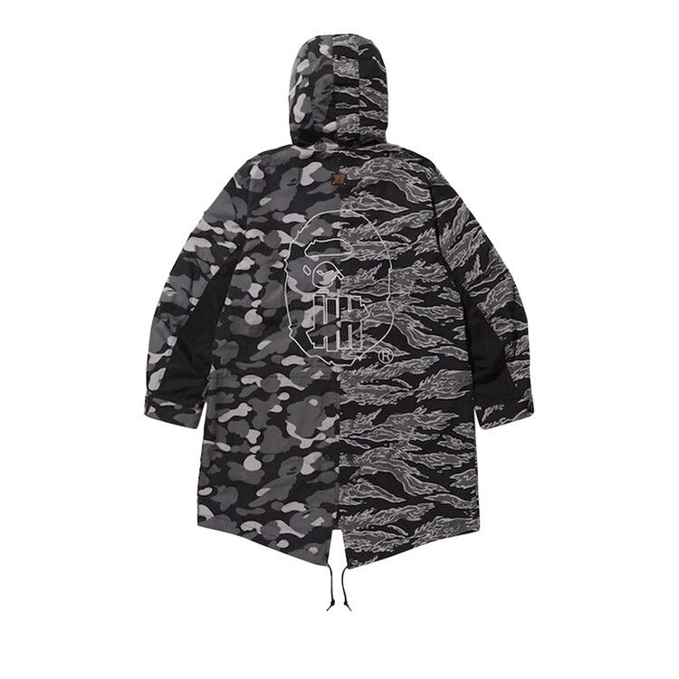 BAPE x Undefeated M-51 Hoodie Jacket 'Silver'