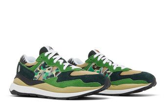 A BATHING APE®︎ × New Balance 57/40 Green Buy BAPE x 57/40 'Green' - M5740BAE | GOAT