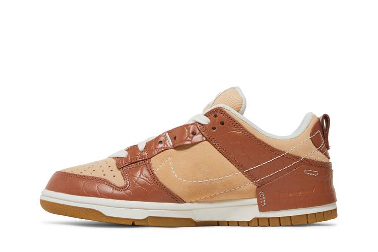 Buy Wmns Dunk Low Disrupt 2 'Brown Crocodile' - DV1026 215 | GOAT