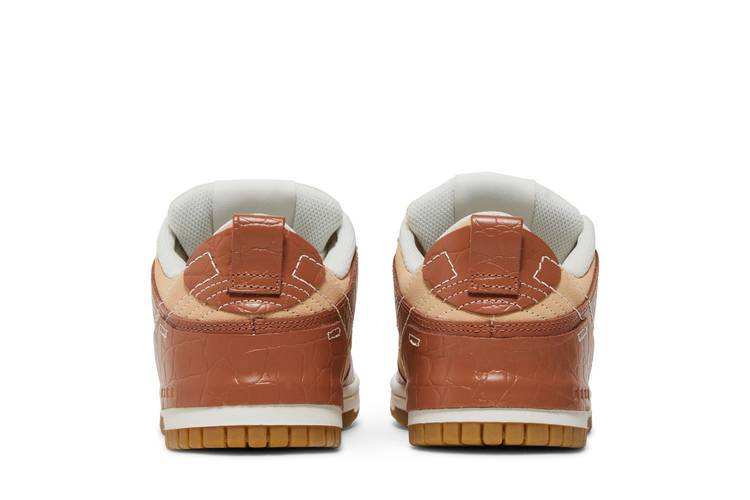 nike dunk low disrupt 2 brown croc