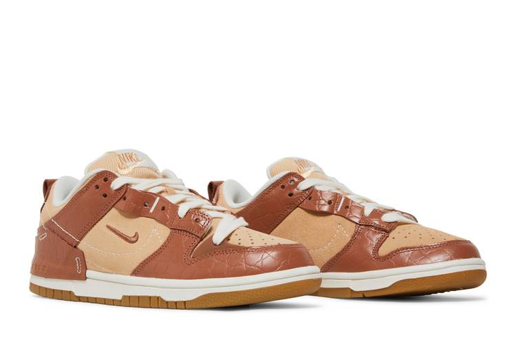 Buy Wmns Dunk Low Disrupt 2 'Brown Crocodile' - DV1026 215 | GOAT