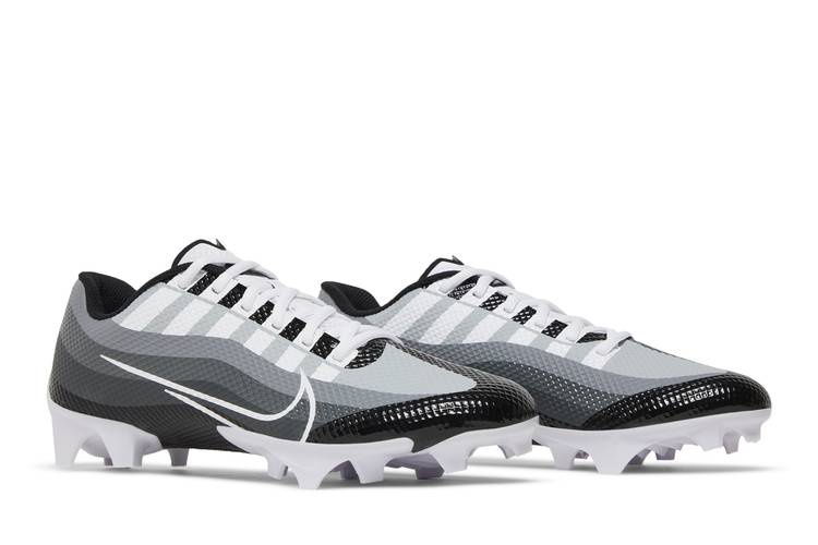 New! Mens NIKE VAPOR EDGE SPEED 360 FOOTBALL CLEATS DQ5110-001  GREY/WHITE/BLACK