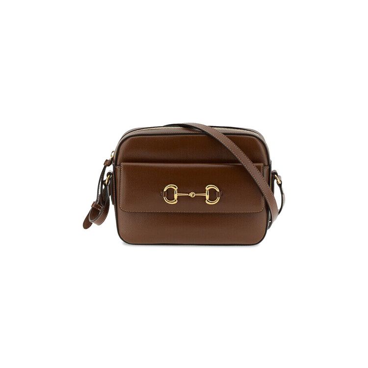 Buy Gucci Horsebit 1955 Small Shoulder Bag 'Brown' - 645454