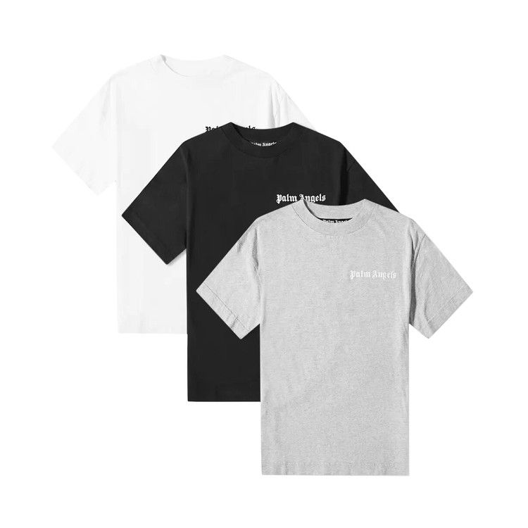 Buy Palm Angels Tripack Basic Tee 'Multicolor