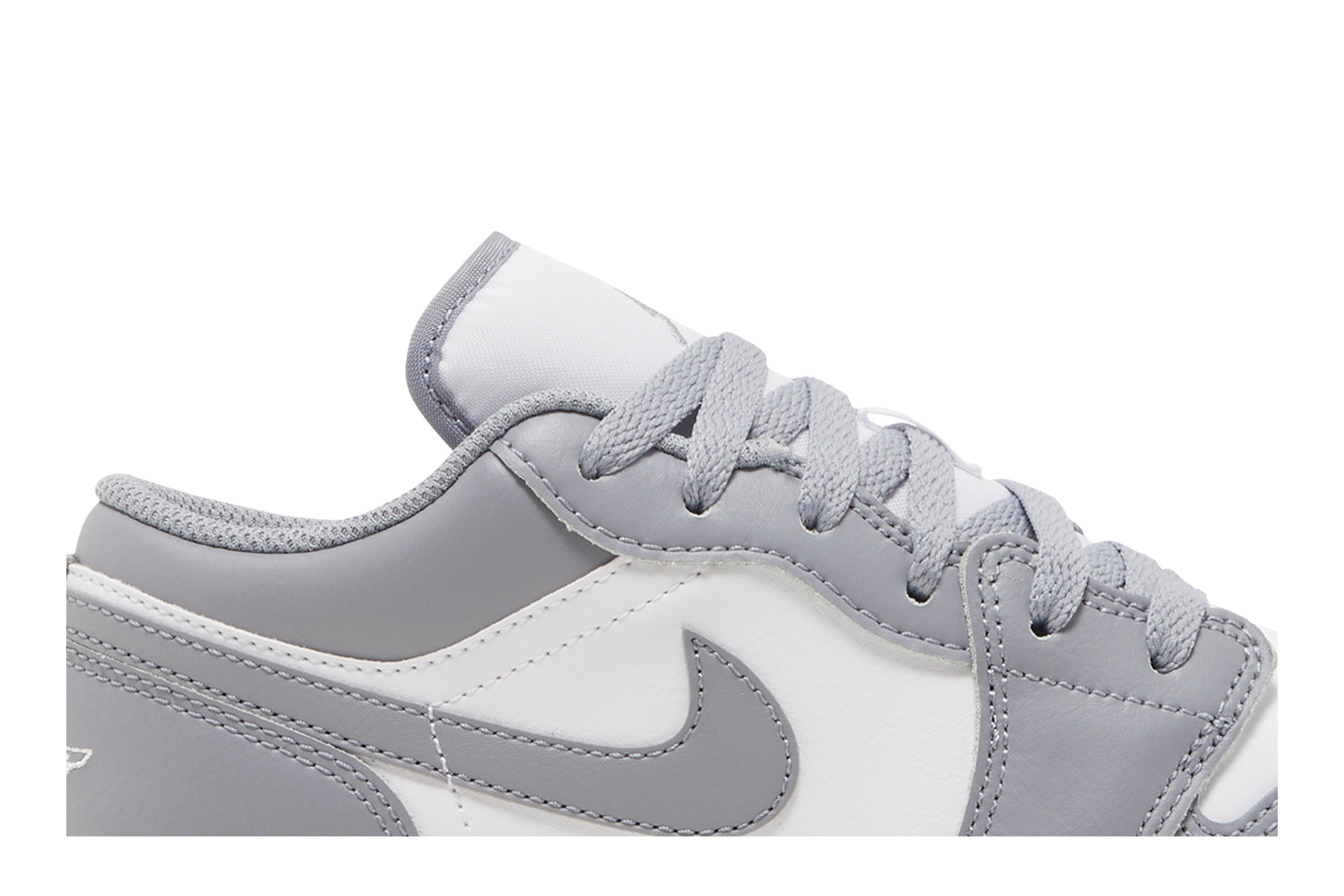 Pre-owned Air Jordan 1 Low Gs 'vintage Grey'