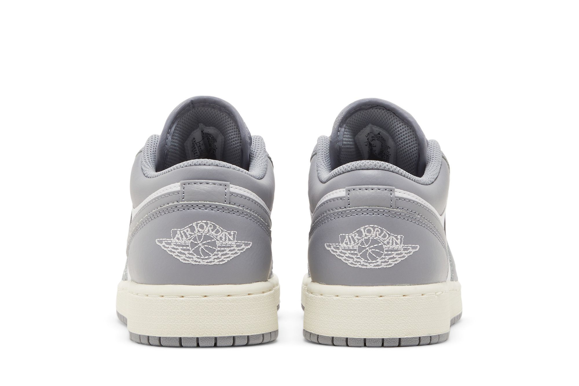 Pre-owned Air Jordan 1 Low Gs 'vintage Grey'