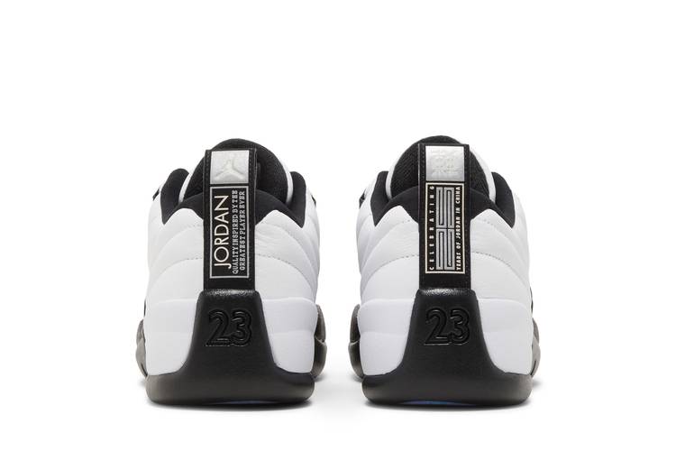 Nike Air Jordan 12 Retro Low 25 Years in China White Black DO8726-100  Men's