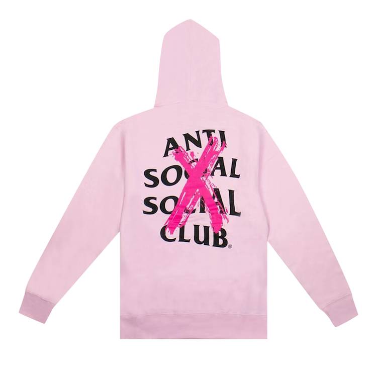 Buy Anti Social Social Club Cancelled Hoodie Pink 0657 1FW190106CH PINK GOAT CA