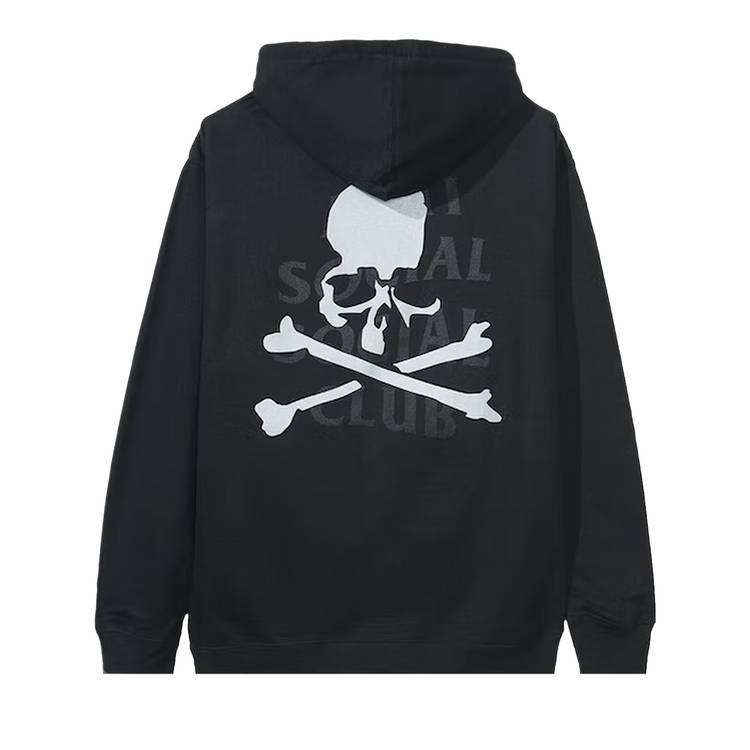 Buy Anti Social Social Club x Mastermind Get Weird Hoodie 'Black' - 0657  1FW190106MGWH BLAC | GOAT