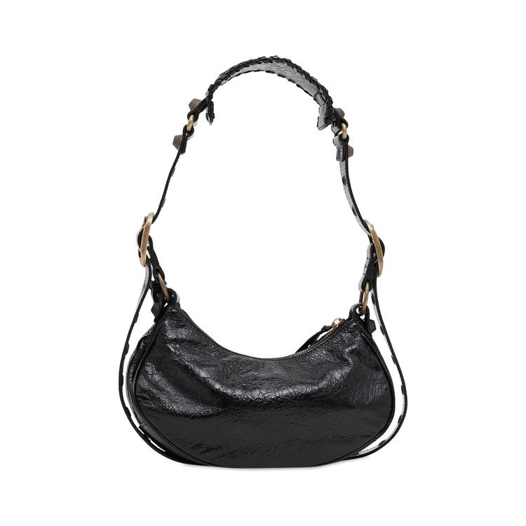 Balenciaga Xs Le Cagole Shoulder Bag Black
