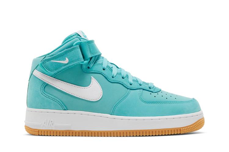 Nike Air Force 1 Mid Washed Teal Shirts Clothing Outfits