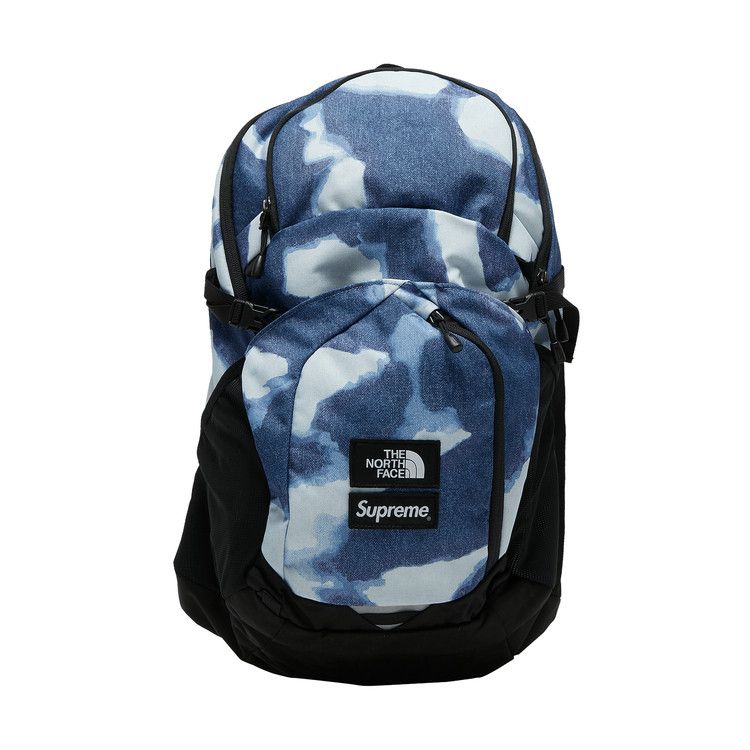 Buy Supreme x The North Face Bleached Denim Print Pocono Buy Supreme x The North Face Bleached Denim Print Pocono