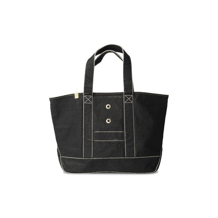 Buy Visvim Canvas Homer Tote 'Black' - 120203003037 BLAC | GOAT