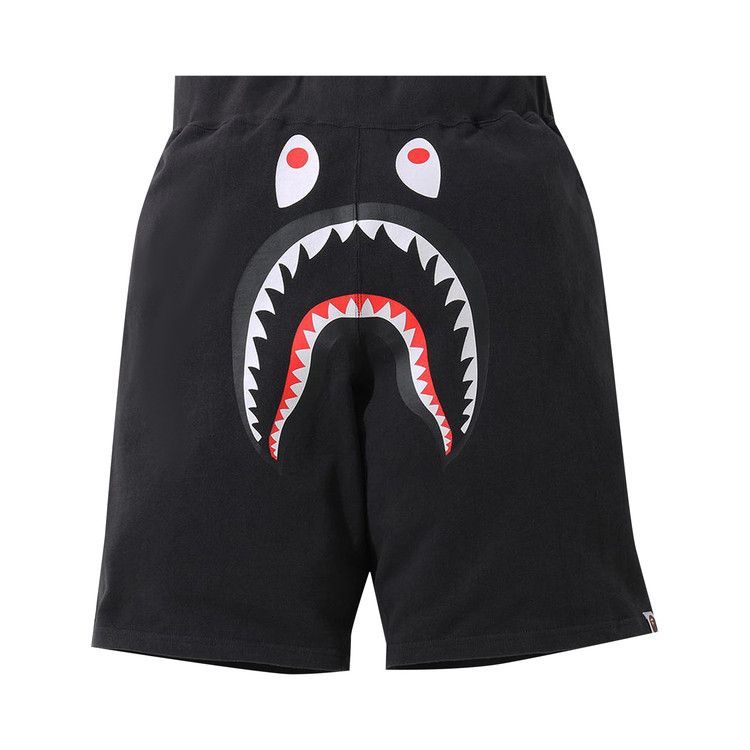 Bape Shark Wide Sweat Shorts 'black'