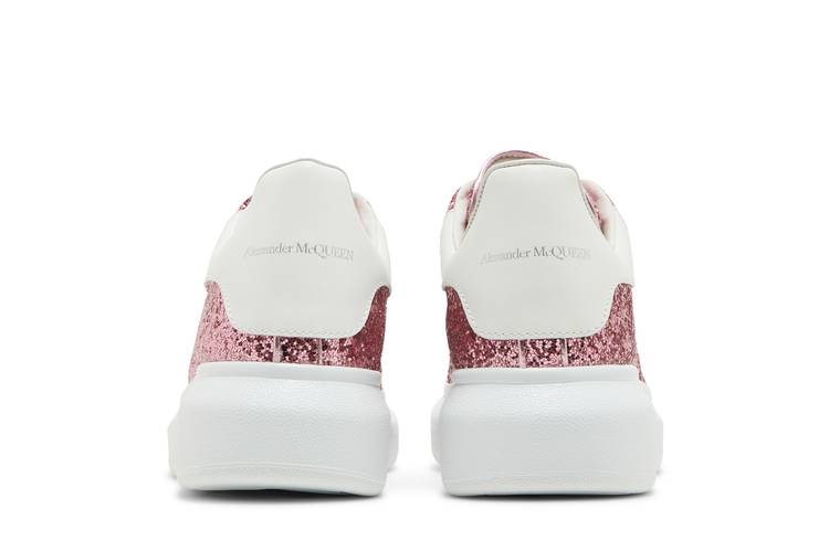 Buy Alexander McQueen Wmns Oversized Sneaker 'White Pink Glitter' - 558945  WIA4Y 9414