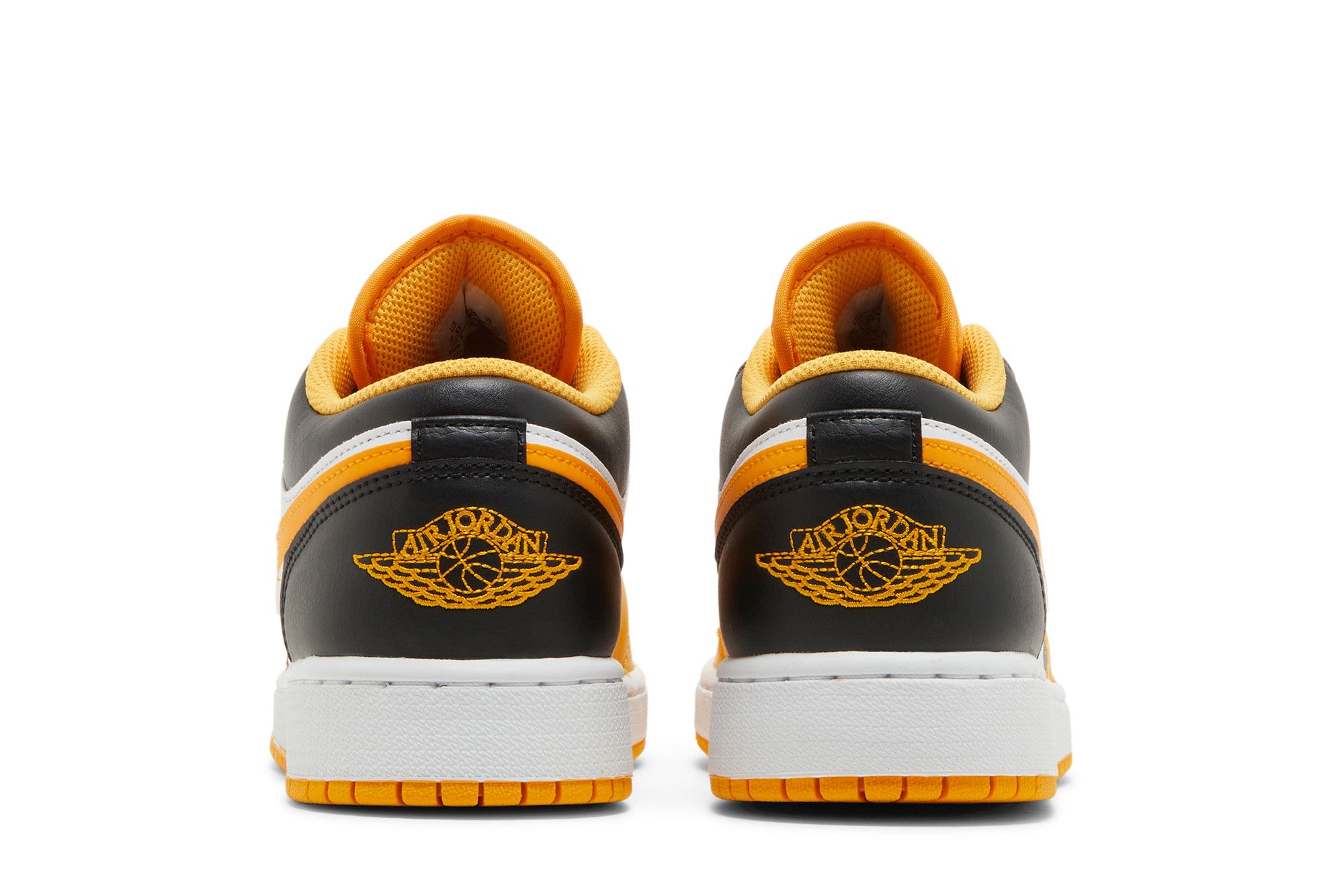 Pre-owned Air Jordan 1 Low Gs 'taxi White' In Yellow