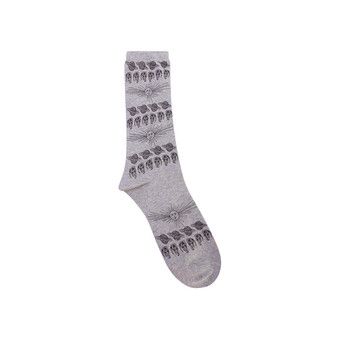 Buy Neighborhood x Dr. Woo Socks 'Grey' - 221KWDWN UWM01 GREY | GOAT
