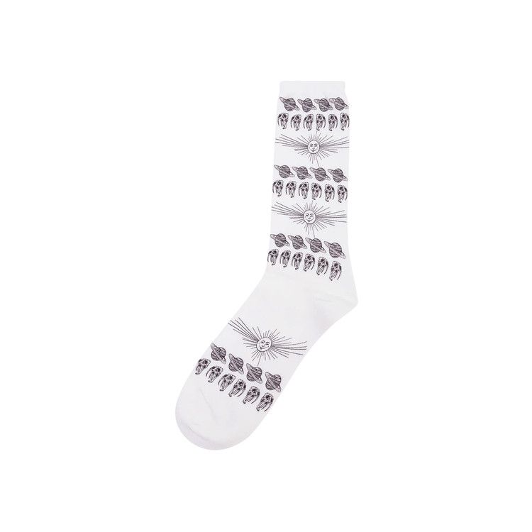 Buy Neighborhood x Dr. Woo Socks 'White' - 221KWDWN UWM01 WHIT | GOAT