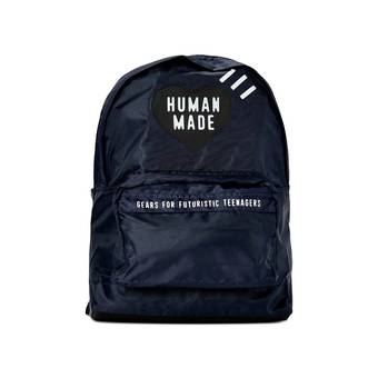 Buy Human Made Nylon Ripstop Heart Backpack 'Navy