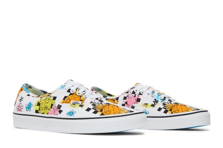 Spongebob Squarepants X Vans Authentic Aye Aye Captain!