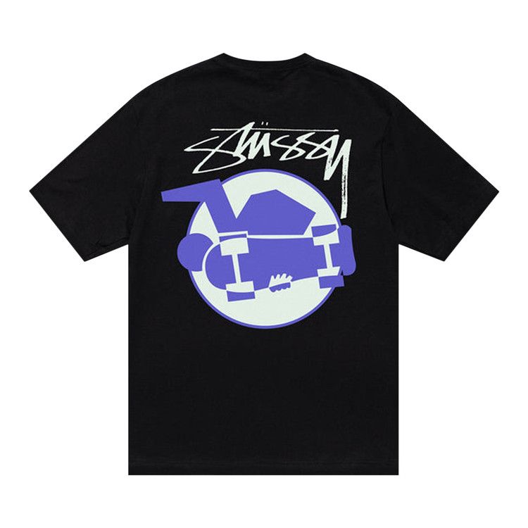 Buy Stussy Skateman Tee 'Black' - 1904824 BLAC | GOAT