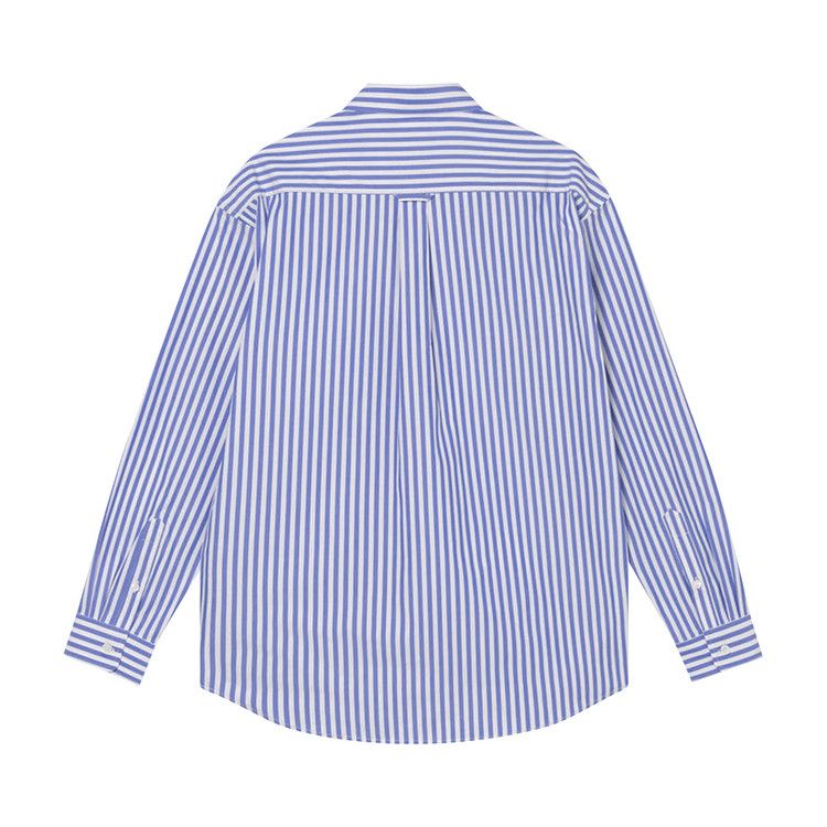 Stussy Classic Poplin Shirt Blue Stripe