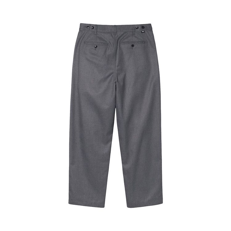 パンツ stussy volume pleated trousers gray 30 パンツ stussy volume pleated trousers gray 30 Stüssy