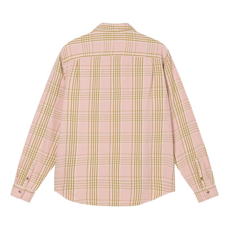 Stussy Laguna Plaid Shirt 'pink'
