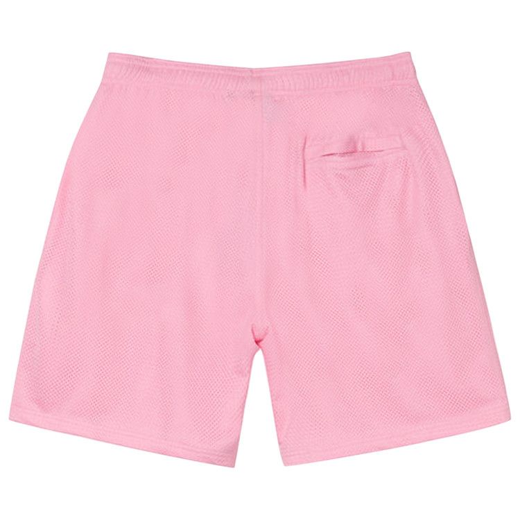 Stussy Big Basic Mesh Shorts Pink