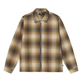 stussy plaid zip up SHIRT ジップアップシャツ 楽天市場】ステューシー STUSSY シャツ 長袖 メンズ Shadow