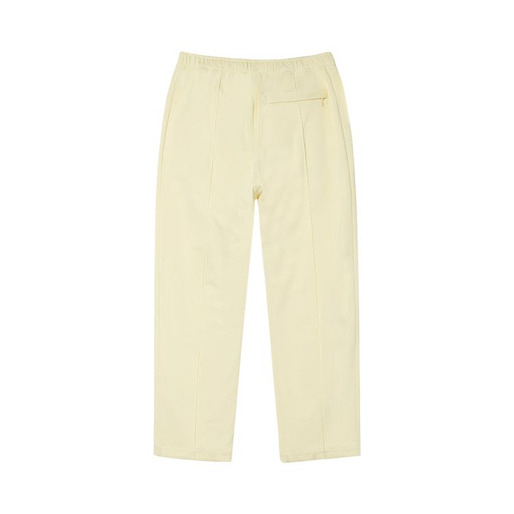 Stussy Poly Track Pant Pale Yellow