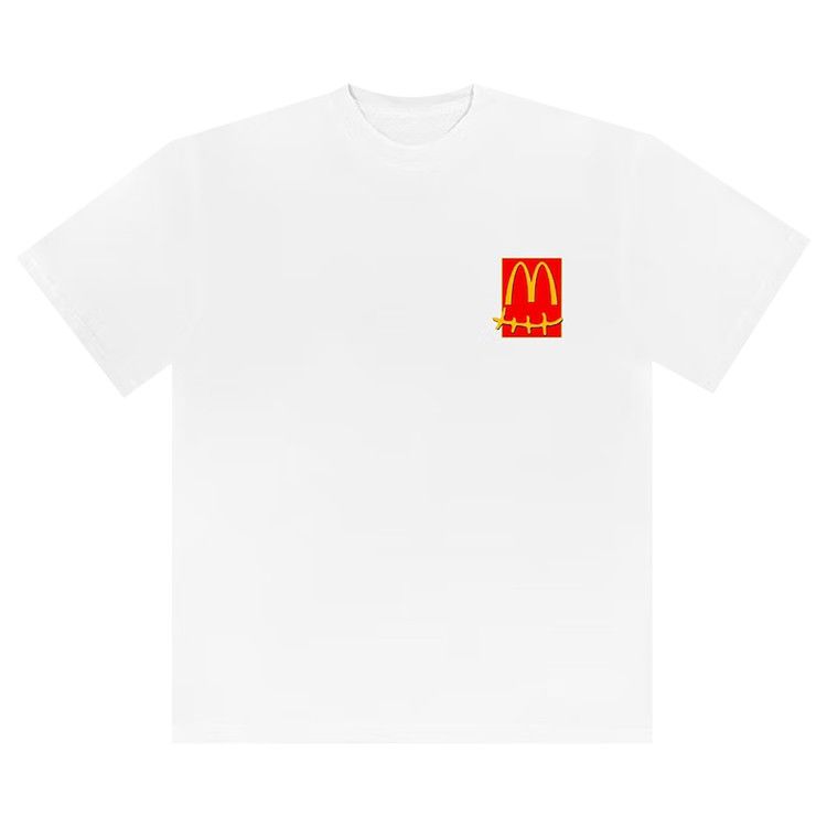 Cactus Jack By Travis Scott X Mcdonald's Action Figure Series T-Shirt 'white'