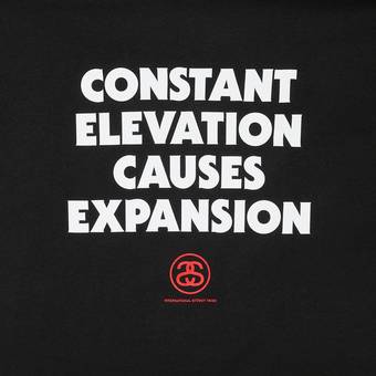 Vintage New Stussy Red Constant Elevation Causes Expansion Tee T-Shirt Large