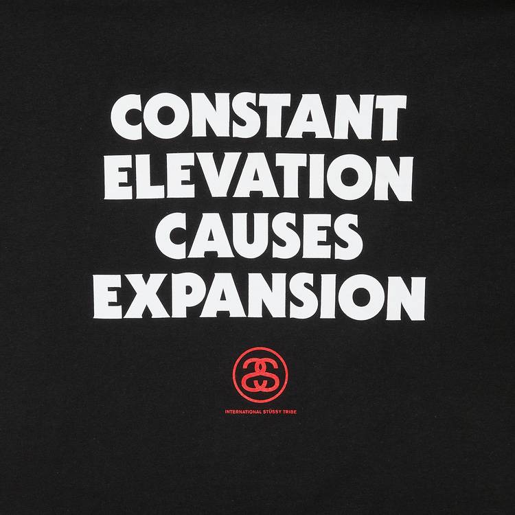 Vintage New Stussy Red Constant Elevation Causes Expansion Tee T-Shirt XL