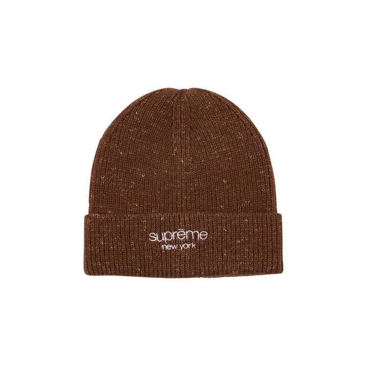 Supreme Rainbow Speckle Beanie 'Brown'