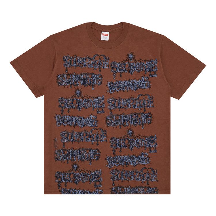 Buy Supreme Wombat Tee 'Brown' - FW22T18 BROWN | GOAT