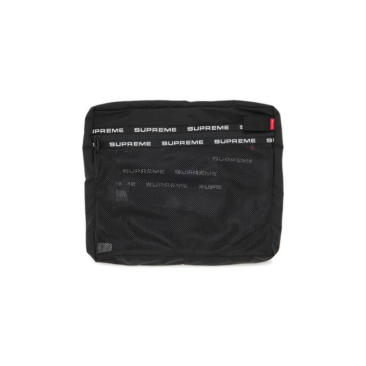 Buy Supreme Organizer Pouch Set 'Black' - FW22B21 BLACK | GOAT