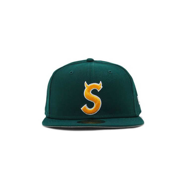 Supreme S Logo New Era 'Green' | GOAT