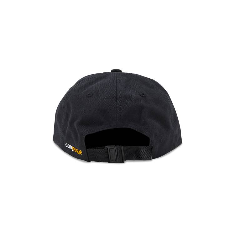 Buy Supreme Brushed Cordura Small Box 6-Panel 'Black 