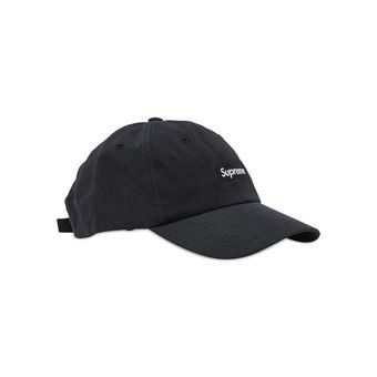 Supreme Brushed Cordura Small Box 6-Panel 'Black'