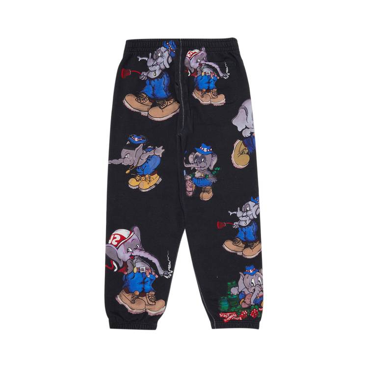 Buy Supreme Elephant Sweatpant 'Black' - FW22P71 BLACK | GOAT