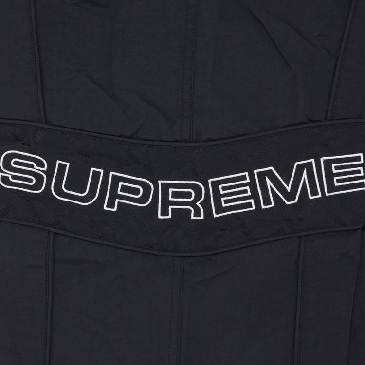 Buy Supreme Jacquard Panel Track Pant 'Black' - FW22P46 BLACK | GOAT