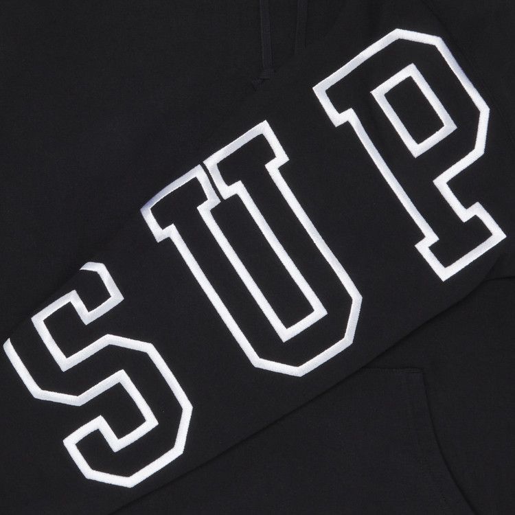 Buy Supreme State Hooded Sweatshirt 'Black' - FW22SW16 BLACK