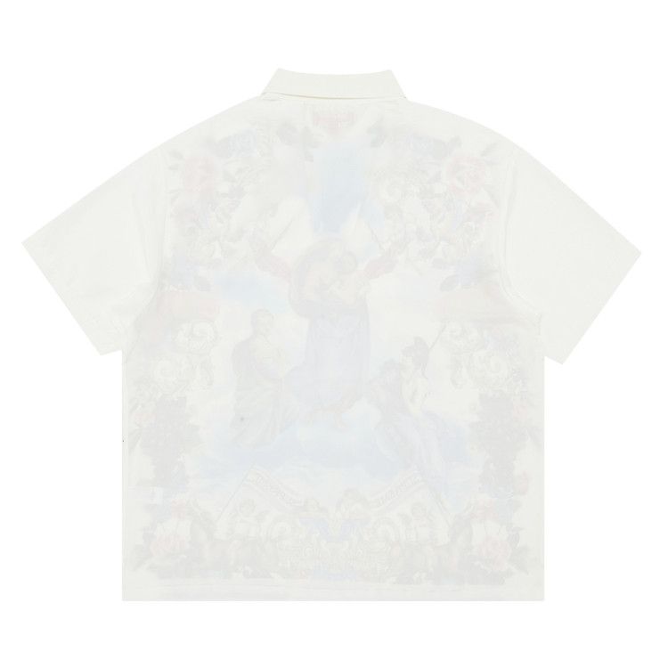 Supreme - Heavenly Print Silk Polo Shirt (White) – eluXive