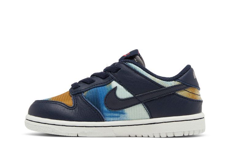 Nike deals Dunk Retro PRM Obsidian Graffiti (TD) DM1048-400 size 10c