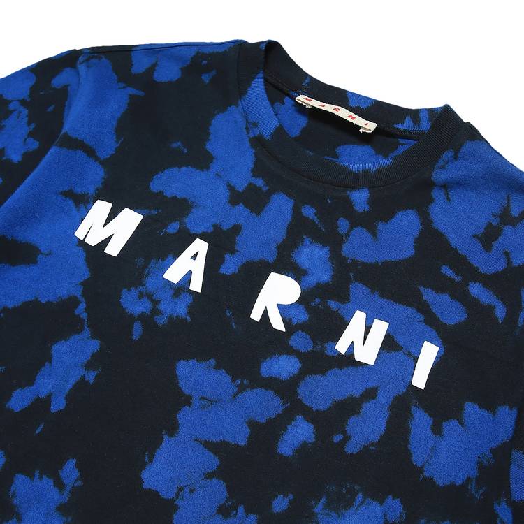 Marni Kids Logo T-Shirt 'Blue' | GOAT