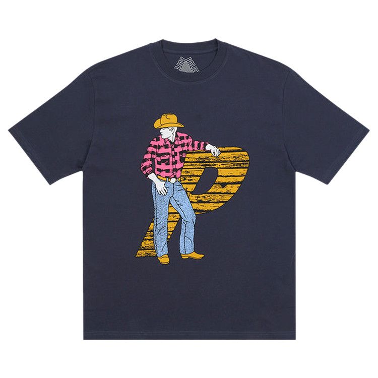 トップス PALACE PAL-ACE T-SHIRT Navy P Sea T-Shirt Navy - Holiday 2024 - Palace Community