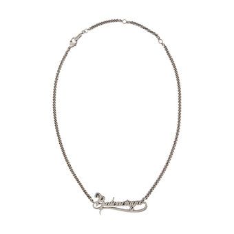 Buy Balenciaga Necklace 'Silver' - 674577 TZ99I 0911 | GOAT